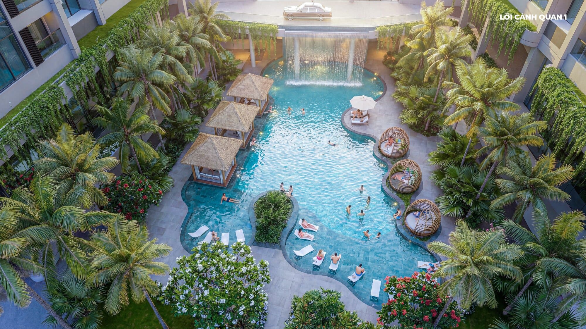 Trang chủ 61 Bể bơi trong hệ Tiện ích Sunshine River Park