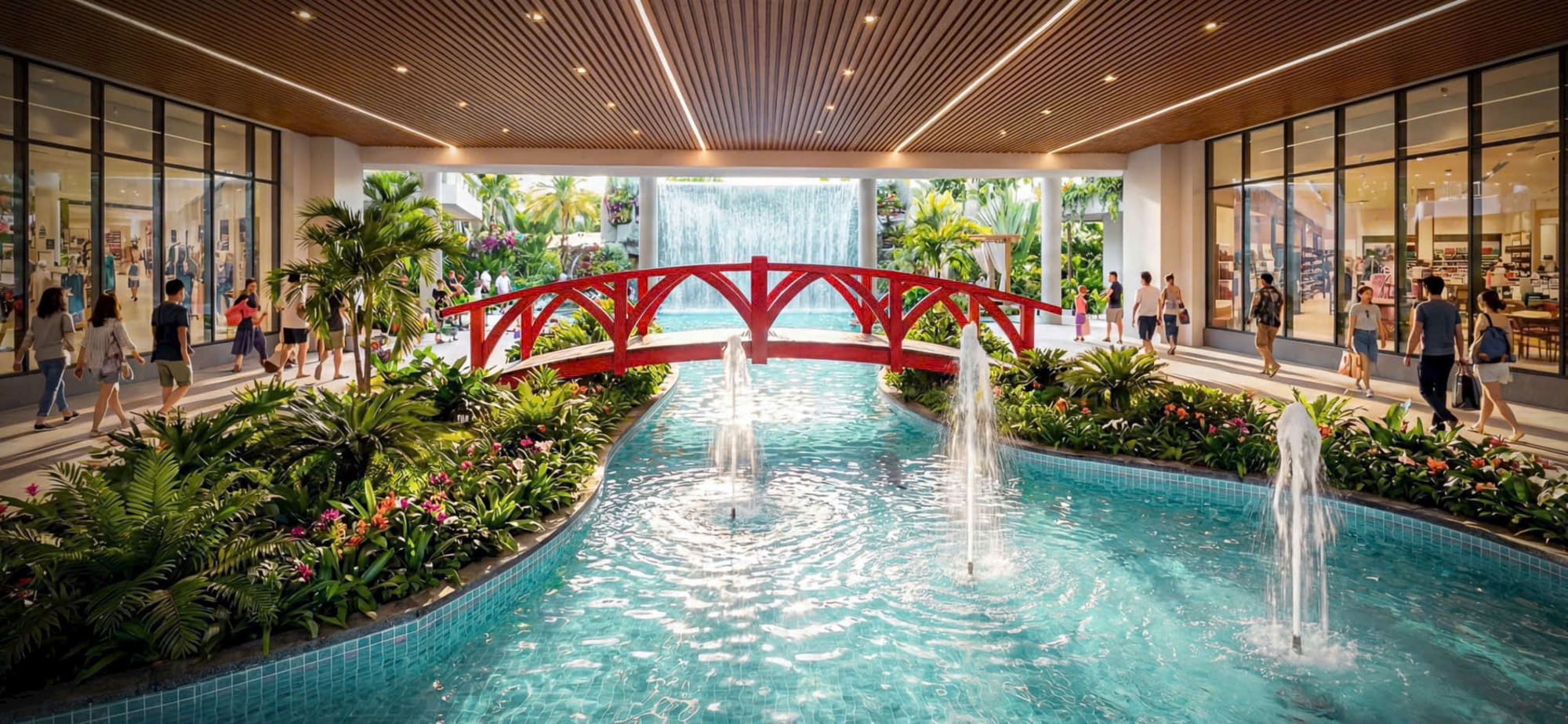 Trang chủ 67 Cầu nước tại tầng 1 trong Tiện ích Sunshine River Park