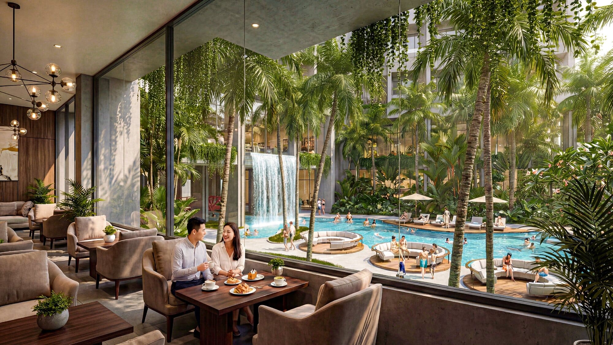 Trang chủ 63 Nhà hàng trong hệ Tiện ích Sunshine River Park